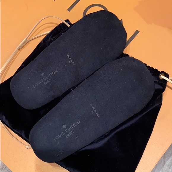 SOLD‼️🎉🥳HP🥳🎉Louis Vuitton monogram dreamy slippers💕 - Picture 10 of 13